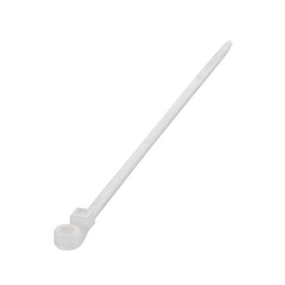 Phoenix Contact Cable Ties, Standard, 150mm x 3.6 mm, Clear Polyamide, Pk-100 [3240718]; 609-996