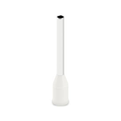 Phoenix Contact Insulated Ferrule, 12mm Pin Length, 1.3mm Pin Diameter, White [2100110]; 610-010