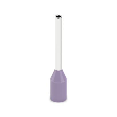 Phoenix Contact Insulated Ferrule, 8mm Pin Length, 0.8mm Pin Diameter, Violet [2100147]; 610-011