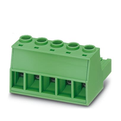 Phoenix Contact PCB Terminal Block, 2-Contact, 10.16mm Pitch, Push-In, 1-Row, Socket Termination [1913507]; 610-033
