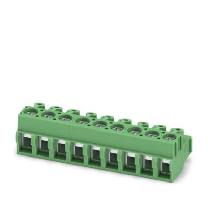 Phoenix Contact PCB Terminal Block, 9-Contact, 5mm Pitch, Push-In, 1-Row, Socket Termination [1934939]; 610-043