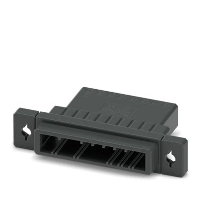 Phoenix Contact, 3.81mm Pitch, 8 Way, , Pluggable Terminal Block, Feed Through Plug, Flange Mount, Snap In Termination, [1340382]; 610-057