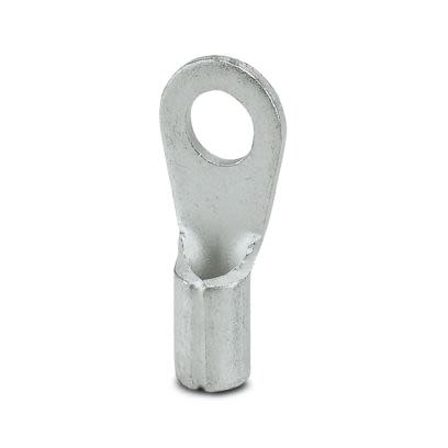 Phoenix Contact Uninsulated Ring Terminal, M2.5mm Stud Size, Silver [3240069]; 610-084