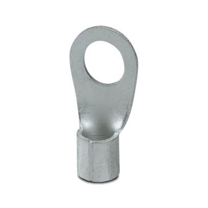 Phoenix Contact Uninsulated Ring Terminal, M12mm Stud Size, Silver [3240108]; 610-091