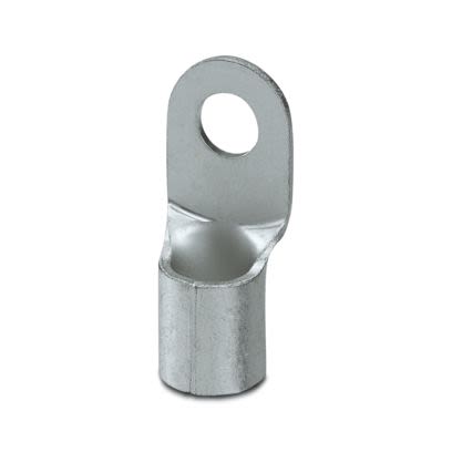 Phoenix Contact Uninsulated Ring Terminal, M10mm Stud Size, Silver [3240117]; 610-093