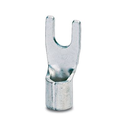 Phoenix Contact Uninsulated Fork Terminal, 17AWG to 13AWG, Silver [3240142]; 610-098