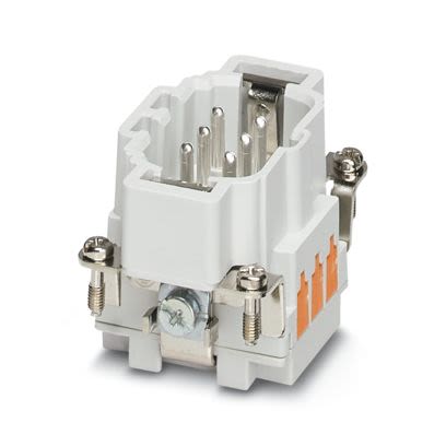 Phoenix Contact Heavy Duty Power Connector Insert, 16A, Female, 6 Contacts [1605611]; 610-107