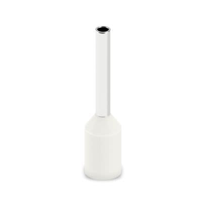Phoenix Contact Insulated Ferrule, 8mm Pin Length, 1.1mm Pin Diameter, White [2100131]; 610-133