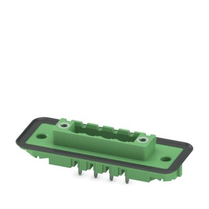 Phoenix Contact, 5.08mm Pitch, 4 Way, , Pluggable Terminal Block, Feed Through Header, Flange Mount, Plug In, Push In [1899304]; 610-139