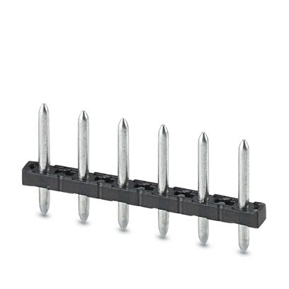 Phoenix Contact Straight Wave Soldering Mount PCB Pin Strip, 7 Contact(s), 5 mm Pitch, 1 Row(s), Unshrouded [1933231]; 610-154