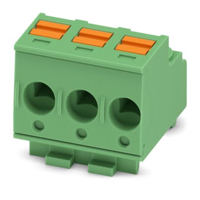 Phoenix Contact PCB Connector, 3-Contact, 5mm Pitch, PCB Mount, 1-Row, Push In Spring Termination [1848545]; 610-175