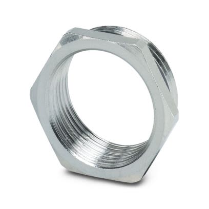 Phoenix Contact Cable Gland Adaptor, PG21 Exterior Thread, PG16 Interior Thread, Nickel Plated Brass [1415217]; 610-221