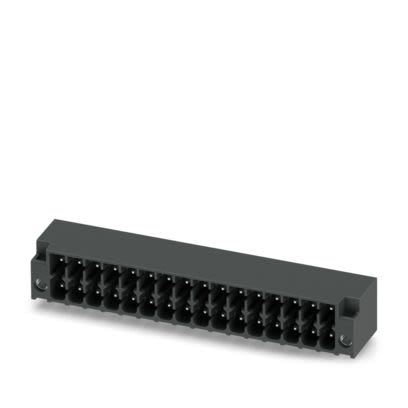 Phoenix Contact Straight Wave Soldering Mount PCB Header, 32 Contact(s), 3.5 mm Pitch, 2 Row(s), Shrouded [1787153]; 610-234