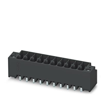 Phoenix Contact Straight Wave Soldering Mount PCB Header, 18 Contact(s), 3.5 mm Pitch, 2 Row(s), Unshrouded [1787467]; 610-236