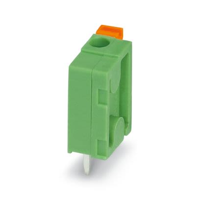Phoenix Contact PCB Terminal Block, 35-Contact, 6.35mm Pitch, Wave Soldering, 1-Row, Push In Spring Termination [1789621]; 610-243