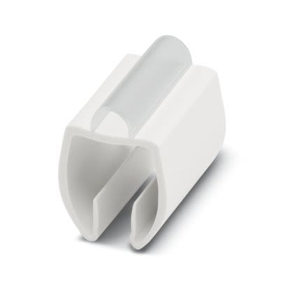 Phoenix Contact Clip On Cable Markers, Clear, 6.7 → 10mm Cable, for Conductor Marker Carrier, 1013148 [1013148]; 610-252