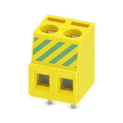 Phoenix Contact PCB Terminal Block, 2-Contact, 5.08mm Pitch, Wave Soldering, 1-Row, Plug In, Screw Termination [1706358]; 610-259
