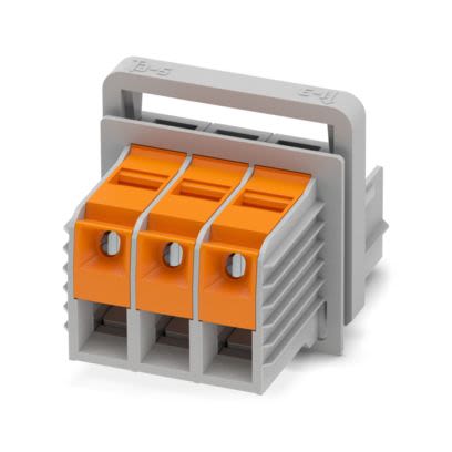 Phoenix Contact Feed Through Terminal Block, 6-Contact, 20mm Pitch, Wall Mount, 1-Row [1708746]; 610-266