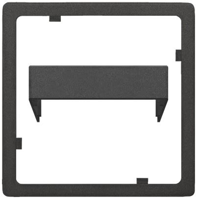Siemens Anthracite Grey 1 Gang Mounting Plate Adapter Plate [5TG6278-5AC00]; 610-715