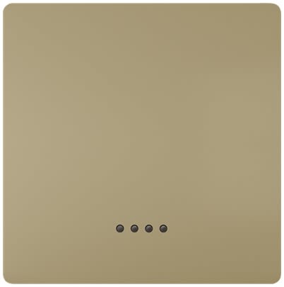 Siemens Gold Rocker Switch, 1 Way, 1 Gang, 5TG71 [5TG7141-0MG01]; 610-719
