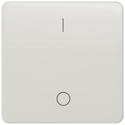 Siemens White Rocker Switch, 1 Way, 1 Gang, 5TG78 [5TG7802]; 610-726