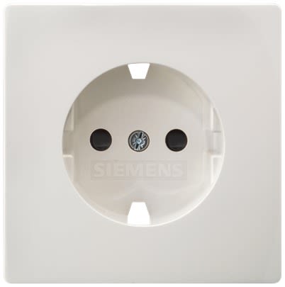 Siemens 5UH10 White Electrical Socket, Schuko [5UH1066]; 610-735
