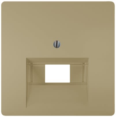 Siemens Gold 1 Gang Cover Plate Thermoplastic Cover Plate [5TG1394-0MG]; 610-741