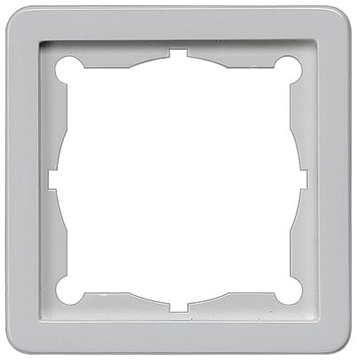 Siemens Silver 1 Gang Mounting Plate Thermoplastic Mounting Frame [5TG1766]; 610-744