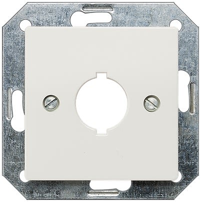 Siemens White 1 Gang Cover Plate Thermoplastic Cover Plate [5TG2597]; 610-753