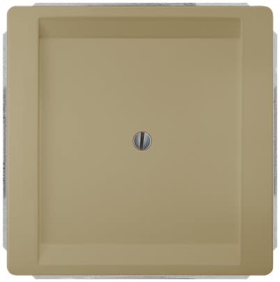 Siemens Gold 1 Gang Blank Plate Thermoplastic Blanking Plate [5TG1330-0MG]; 610-778