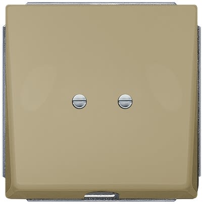 Siemens Gold 1 Gang Face Plate Thermoplastic Outlet Plate [5TG1335-0MG]; 610-780