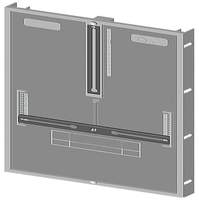 Siemens 8GS4007 Series Support Plate, 300mm H, 250mm W for Use with Tariff Switching Device [8GS4007-7]; 610-787