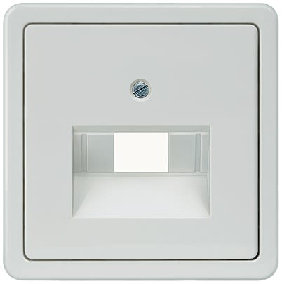 Siemens Silver 1 Gang Cover Plate Thermoplastic Cover Plate [5TG1765]; 610-790