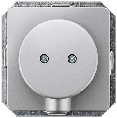 Siemens Silver 1 Gang Face Plate Thermoplastic Outlet Plate [5TG1787]; 610-791