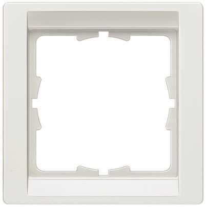 Siemens Off White 1 Gang Mounting Plate Thermoplastic Mounting Frame [5TG1326-1]; 610-817