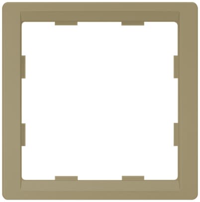 Siemens Gold 1 Gang Mounting Plate Thermoplastic Mounting Frame [5TG1327-0MG]; 610-818
