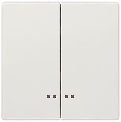 Siemens White Rocker Switch, 2 Way, 2 Gang, 5TG71 [5TG7158]; 610-858