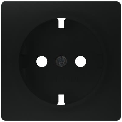 Siemens 5UB15 Black Electrical Socket, 16A, Schuko [5UB1511-0SB01]; 610-883