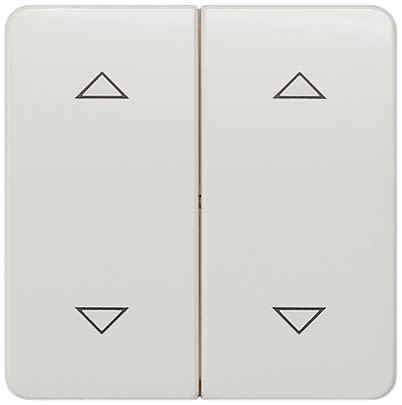 Siemens White Rocker Switch, 2 Way, 2 Gang, 5TG79 [5TG7961]; 610-913
