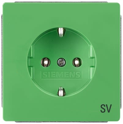 Siemens 5UB18 Off White Electrical Socket, 16A, Schuko [5UB1815]; 610-930