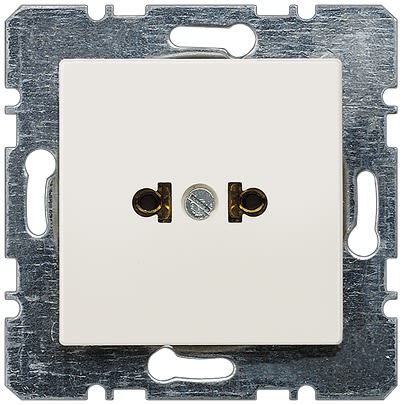 Siemens 5UB13 White Electrical Socket, 15A, CEE [5UB1307]; 610-965