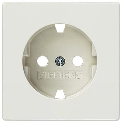 Siemens 5UH1065 Off White Electrical Socket, Schuko [5UH1065-1]; 610-991