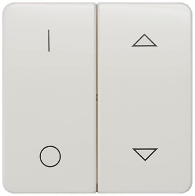 Siemens White Rocker Switch, 2 Way, 2 Gang, 5TG78 [5TG7813]; 610-999