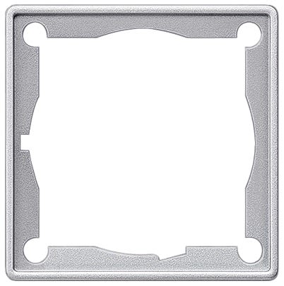 Siemens Aluminium 1 Gang Cover Plate Thermoplastic Cover Plate [5TG1160]; 611-020