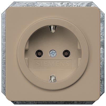 Siemens 5UH12 White Electrical Socket [5UH1225]; 611-025