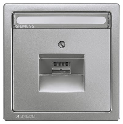 Siemens Off White 1 Gang Cover Plate Thermoplastic Cover Plate [5TG1395-1]; 611-027
