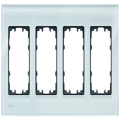 Siemens Green 1 Gang Mounting Plate Glass Mounting Frame [5TG1204-0]; 611-053