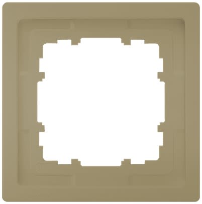 Siemens Gold 1 Gang Mounting Plate Thermoplastic Mounting Frame [5TG1321-0MG]; 611-058