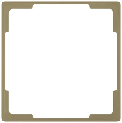 Siemens Gold 1 Gang Mounting Plate Thermoplastic Mounting Frame [5TG1328-0MG]; 611-065