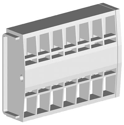 Siemens ALPHA-ZS Terminal Element for use with Circuit Breaker [8GS4004-2]; 611-095